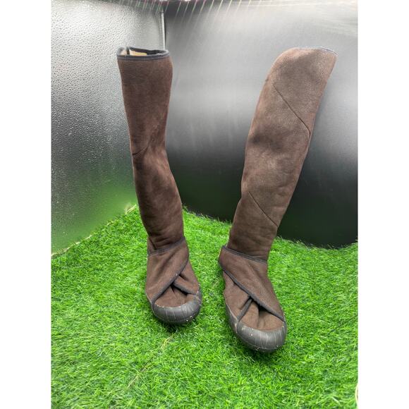 Vibram Sole Suede Boots- Size 8.5/9 (approx) - women - Picture 4 of 9